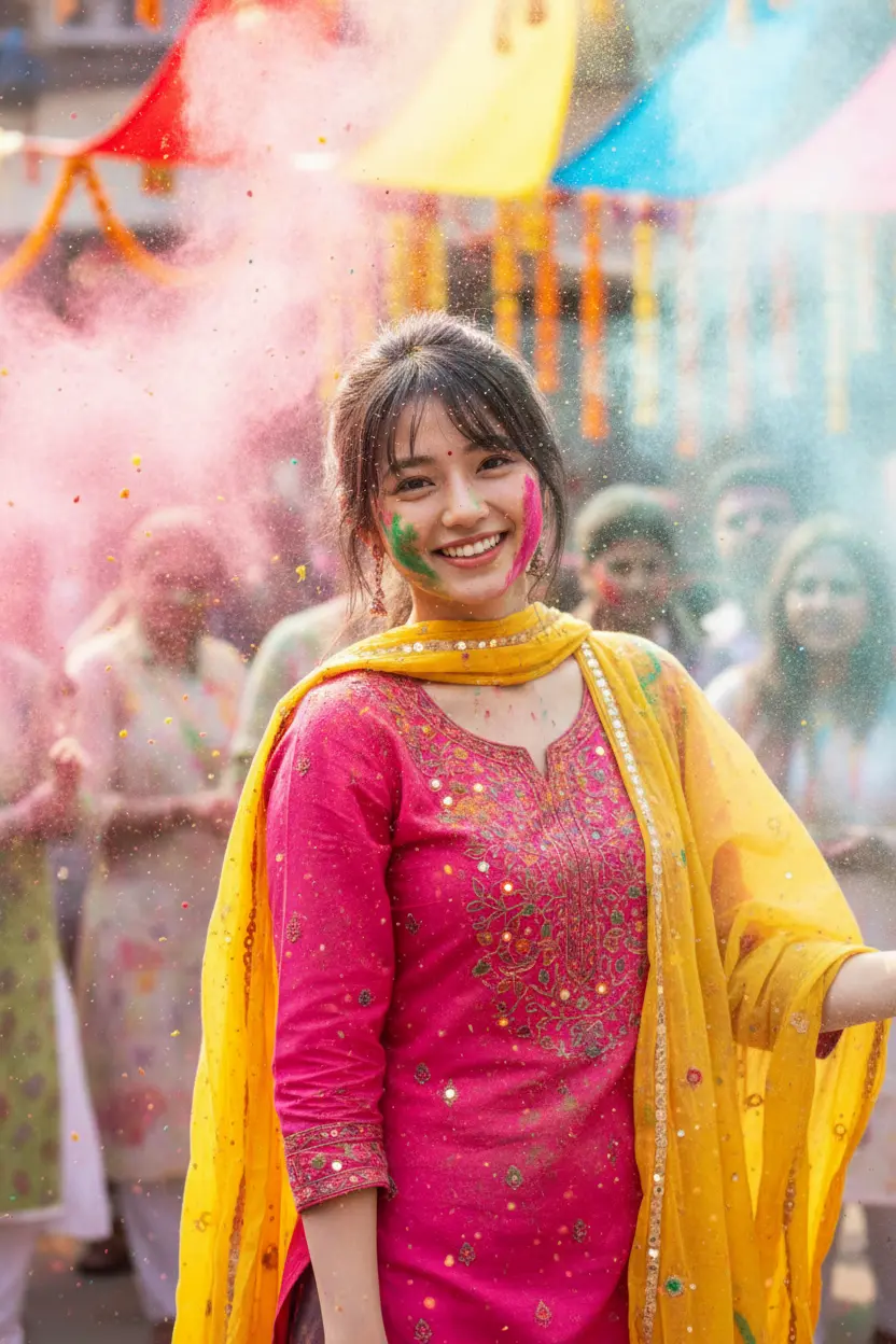 AI-generated example from Holi AI photo prompts