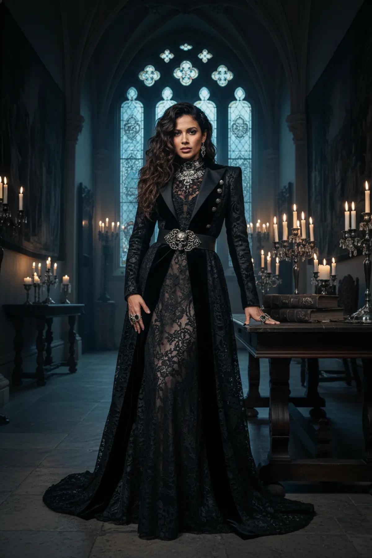 Gothic Fashion AI photo by Serene
