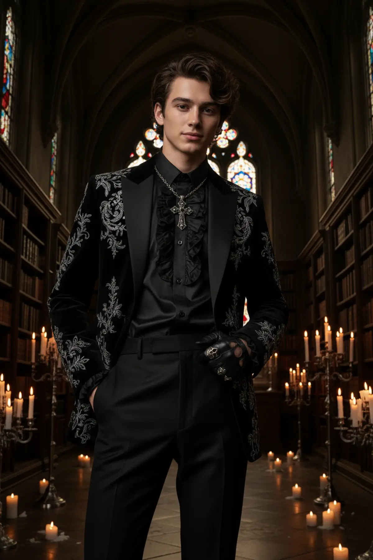 Gothic Fashion AI photo by Serene