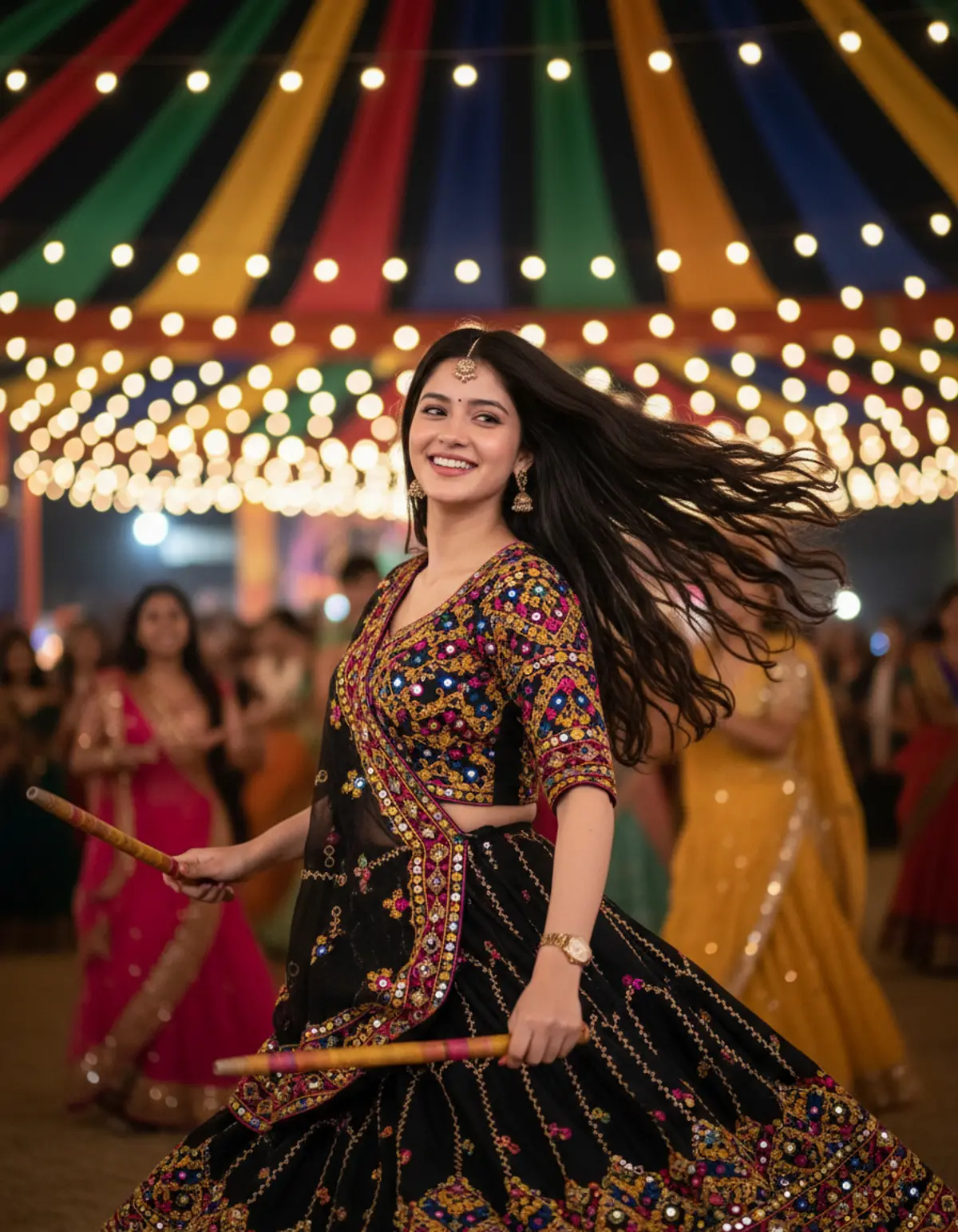 Dandiya Night AI photo by Serene
