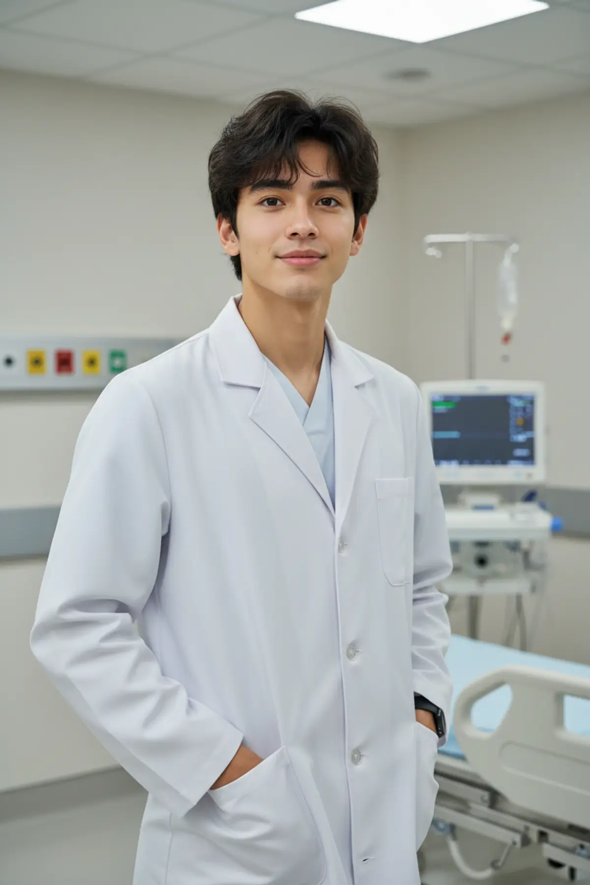 Professional Doctor: AI-generated from the original photo