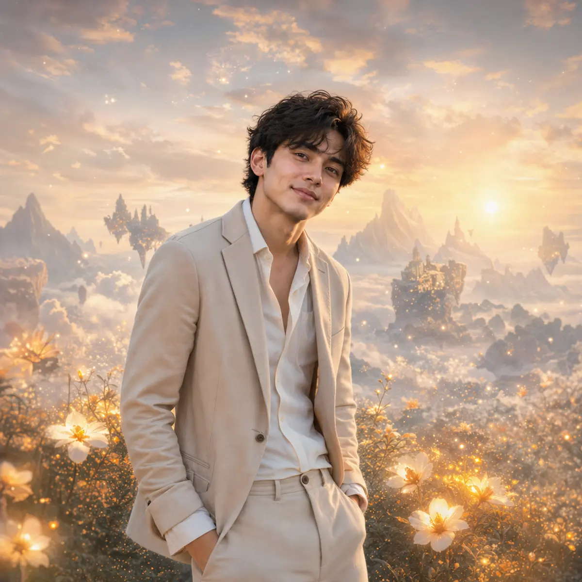 Cinematic Dream Portrait AI photo by Serene, example 1