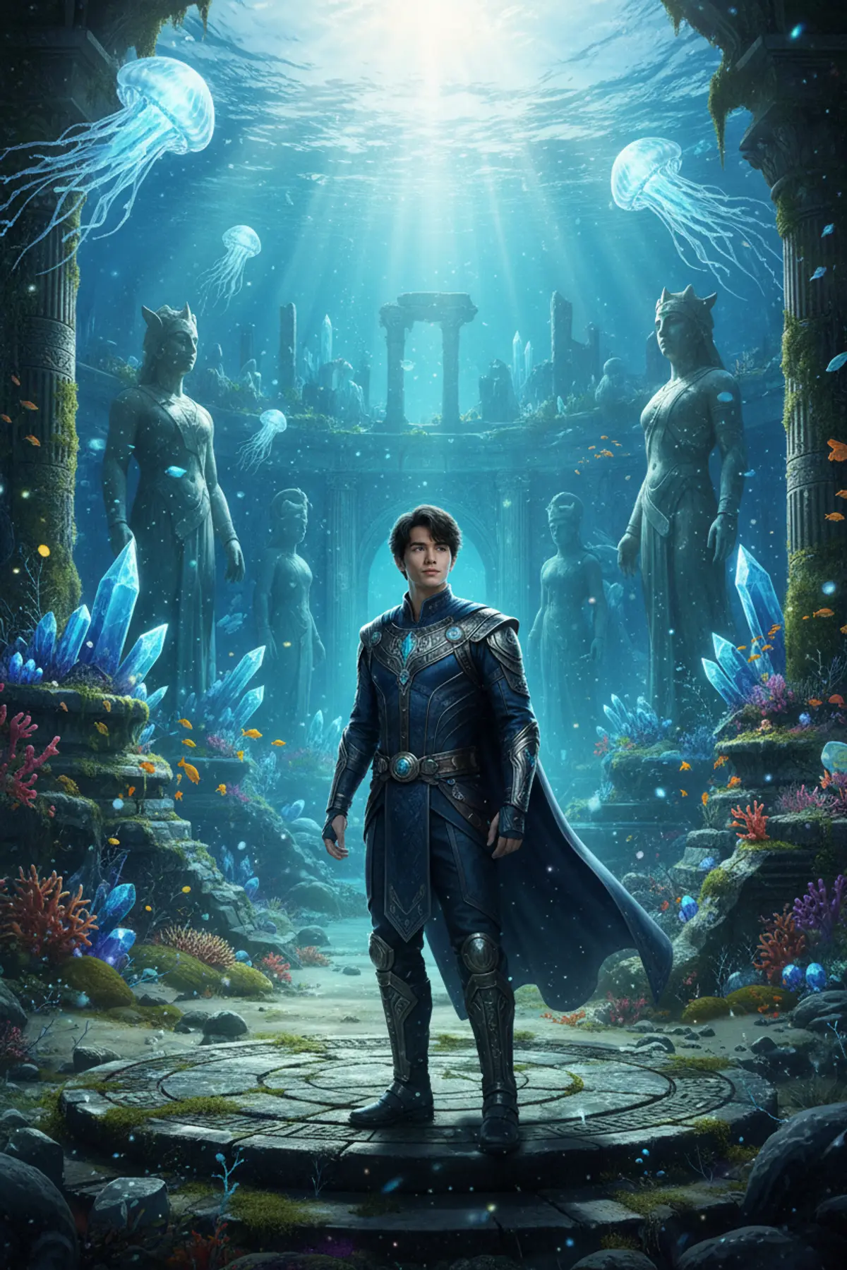 Atlantis Explorer: AI-generated from the original photo