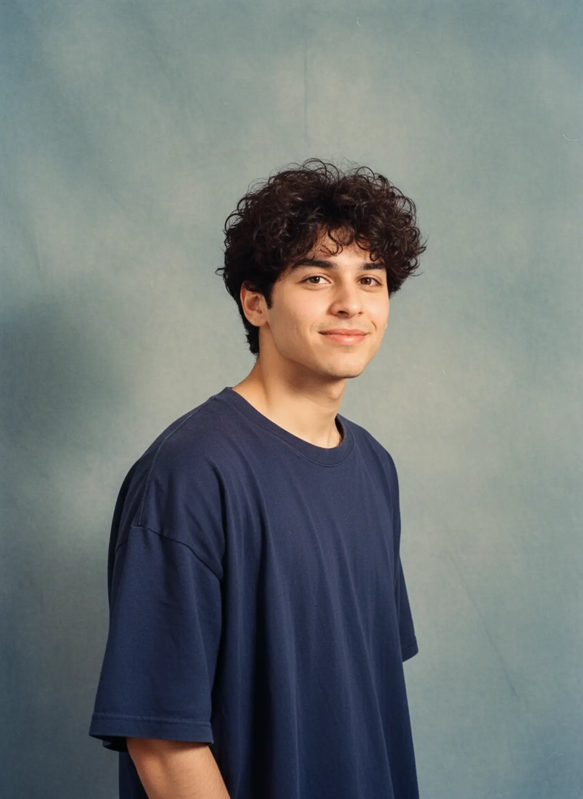 Classic 90s Studio Portrait AI photo by pixkoz.picks