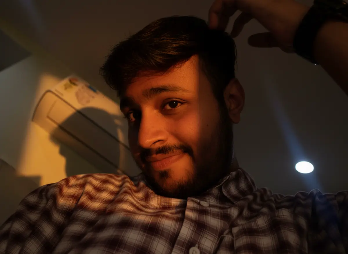 Golden Hour Mystery — Cinematic Shadow Portrait: AI-generated from the original photo